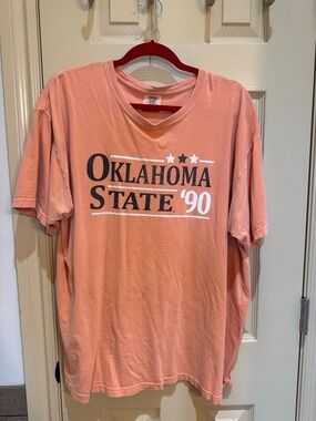 Comfort Colors Peach Oklahoma State '90 Short Sleeve Tee
